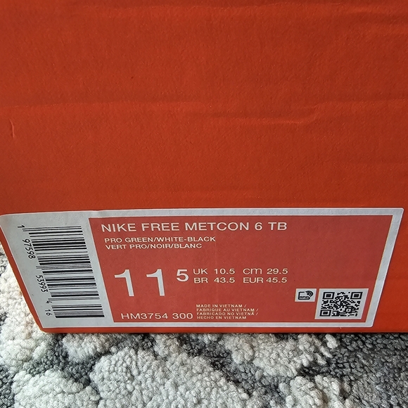 Nike Free Metcon 6 (Team Bank) - Picture 8 of 9